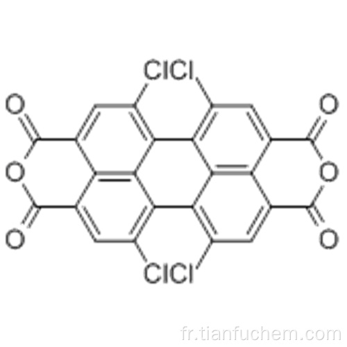 Dianhydride de l&#39;acide 1,6,7,12-tétrachloropérylène-tétracarboxylique CAS 156028-26-1